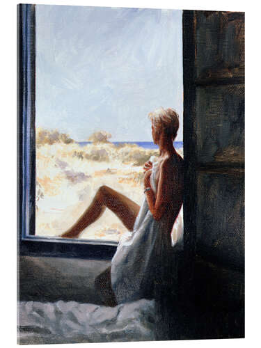 Acrylglas print Blauwe zee droom
