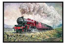 Gerahmter Kunstdruck Die Prinzessin Elisabeth stürmt nordwärts