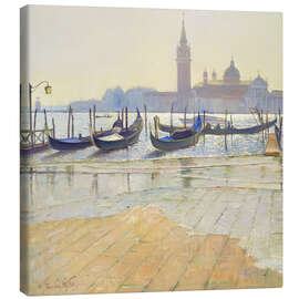 Stampa su tela  Venice at Dawn - Timothy Easton
