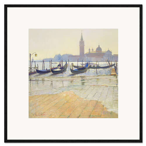 Innrammet kunsttrykk Venice at Dawn
