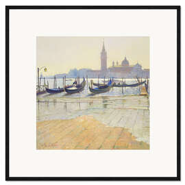 Innrammet kunsttrykk Venice at Dawn