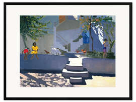 Impression artistique encadrée The Yellow Dress, Kos