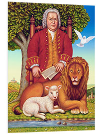 Foam board print Bach's peaceful kingdom