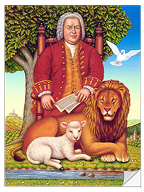 Wall sticker Bach's peaceful kingdom