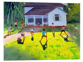 Hartschaumbild Cricket, Sri Lanka