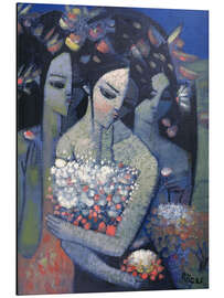 Magnettafel Blumenbouquet