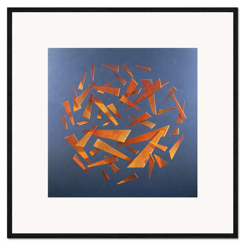 Impresión de arte enmarcada Esfera disecada, 2005