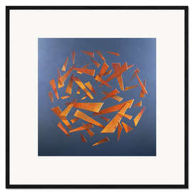 Gerahmter Kunstdruck Zerlegt Sphäre, 2005