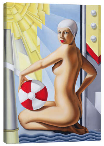 Canvas-taulu Sunbather I