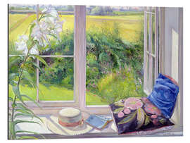 Magnettafel Leseplatz am Fenster