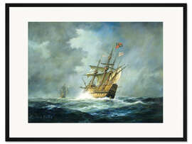 Gerahmter Kunstdruck 'Mary Rose'