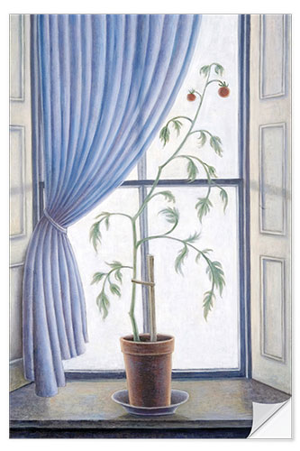Selvklæbende plakat Anlæg i vinduet, 2003