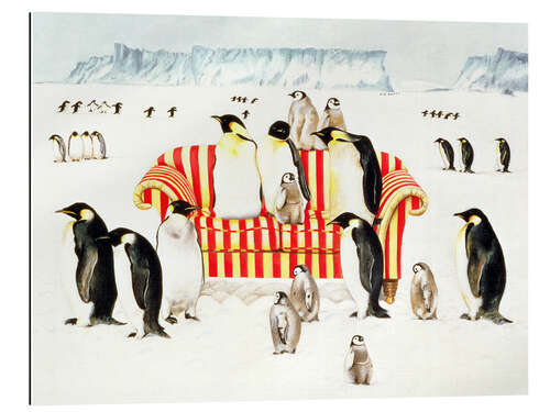 Gallery print Penguins on a sofa