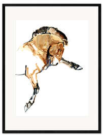 Framed art print Stallion