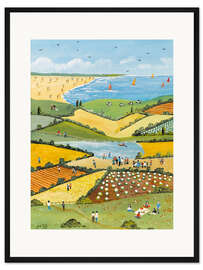 Gerahmter Kunstdruck Hochsommer