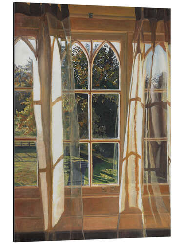 Aluminium print The yellow window, 2013,