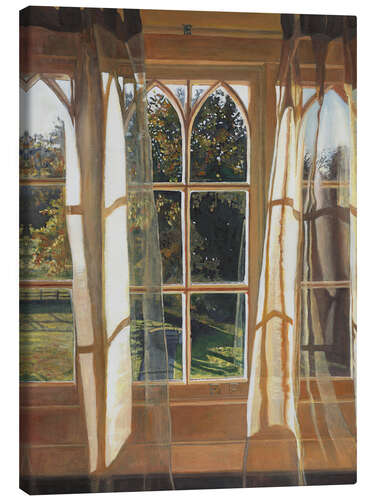 Leinwandbild Das gelbe Fenster, 2013,