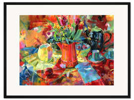 Gerahmter Kunstdruck Sienna Bouquet