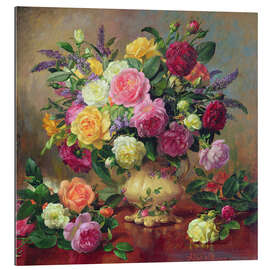 Gallery print Roses from a Victorian Garden