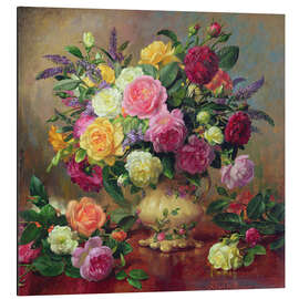 Magnettafel Rosen aus einem viktorian. Garten