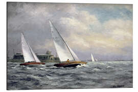 Magnettafel Drachenboote am Garrison Point