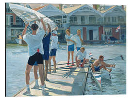 Magnettafel Vorbereitung zum Rudern