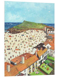 Foam board print View from the Tate Gallery St. Ives