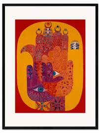 Innrammet kunsttrykk Amuletter, 1992
