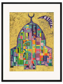 Gerahmter Kunstdruck Das Haus Gottes II, 1993-94