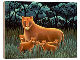 Tableau en bois Protectrice
