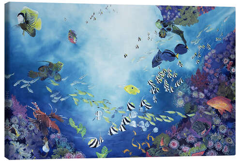 Canvas-taulu Underwater World