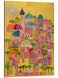 Magnettafel Die goldene Stadt