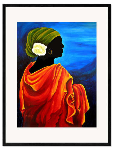 Impressão artística com moldura Camelia, 2008