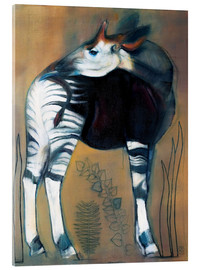 Akrylglastavla  Okapi - Mark Adlington