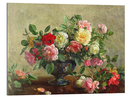 Galleriprint Rose Bowl filled with Roses