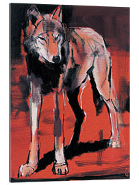 Tableau en plexi-alu Wolf