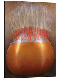 Magnettafel Räucherstäbchen-Harmonie