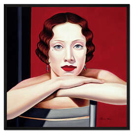 Gerahmter Kunstdruck BERLIN 1924