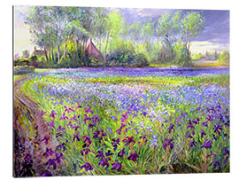 Quadro em plexi-alumínio Field of wildflowers III