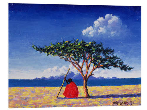 Gallery print Under the acacia tree, 1991