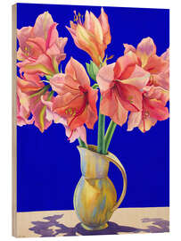 Obraz na drewnie Amaryllis in a vase, 2007