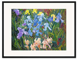 Gerahmter Kunstdruck Blumenstrauch