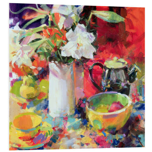 Foam board print Lilies in summer, 2000