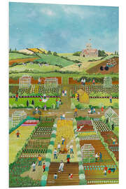 Foam board print Allotments