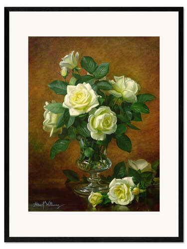 Impresión de arte enmarcada Yellow Roses