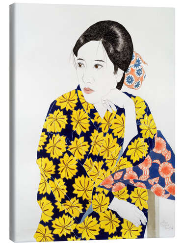 Obraz na płótnie The yellow kimono, 1996