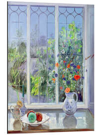 Magnettafel Stillleben im Fenster
