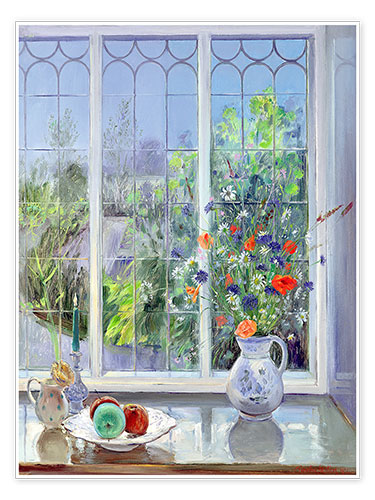 Poster Still life in the window