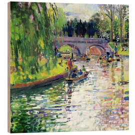Wood print Beautiful green summer, 1997