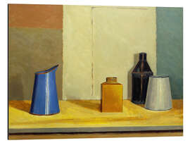 Magnettafel Einsame blaue Kanne